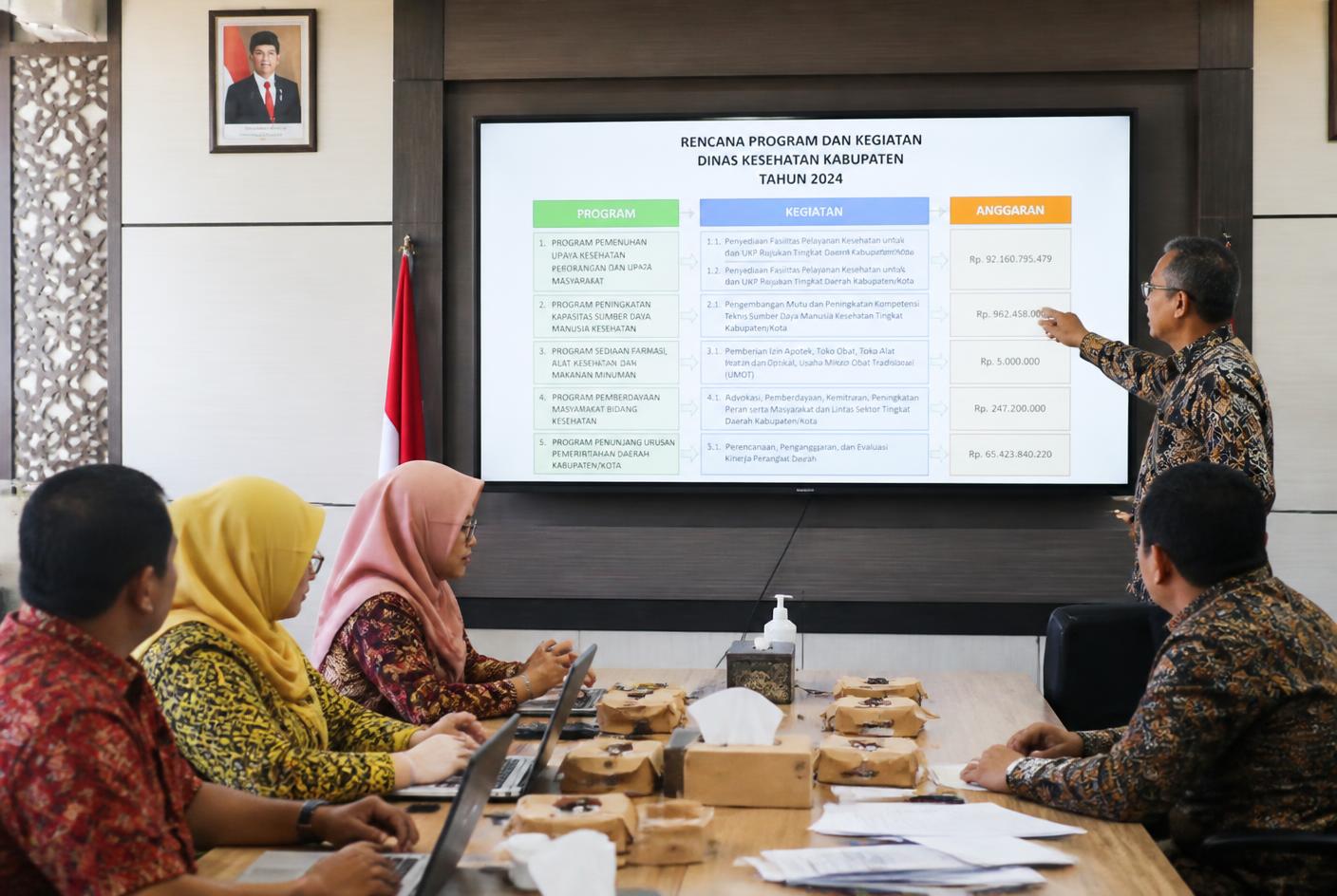 Bagan struktur organisasi PGPKT